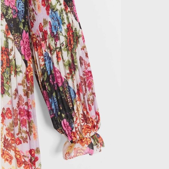 Anthropologie Maeve Shara Pleated Midi Dress - Picture 11 of 12